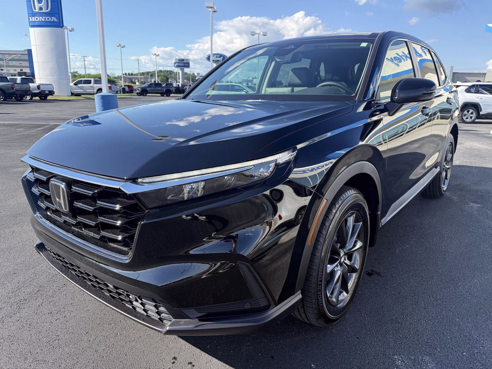 2026 Crystal Black Pearl Honda CR-V EX-L AWD SUV