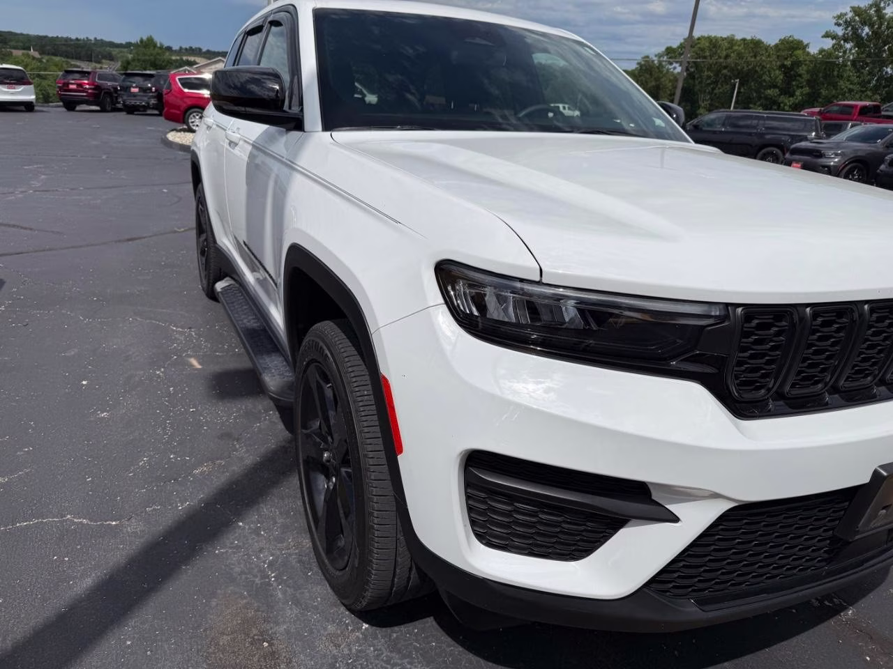 2023 WHITE Jeep Grand Cherokee Altitude X 4X4 SUV