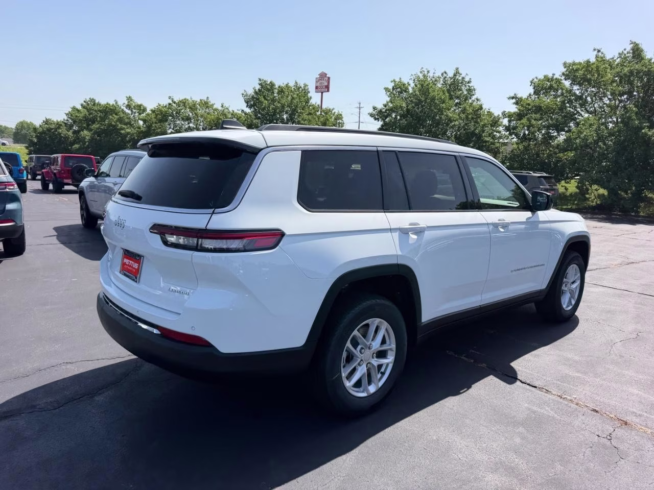 2026 Bright White Clearcoat Jeep Grand Cherokee L Laredo X 4X4 SUV