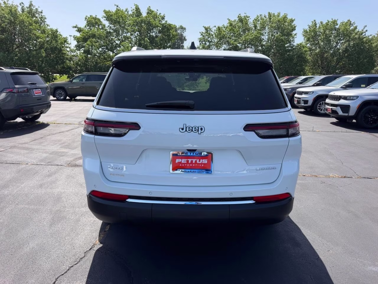 2026 Bright White Clearcoat Jeep Grand Cherokee L Laredo X 4X4 SUV