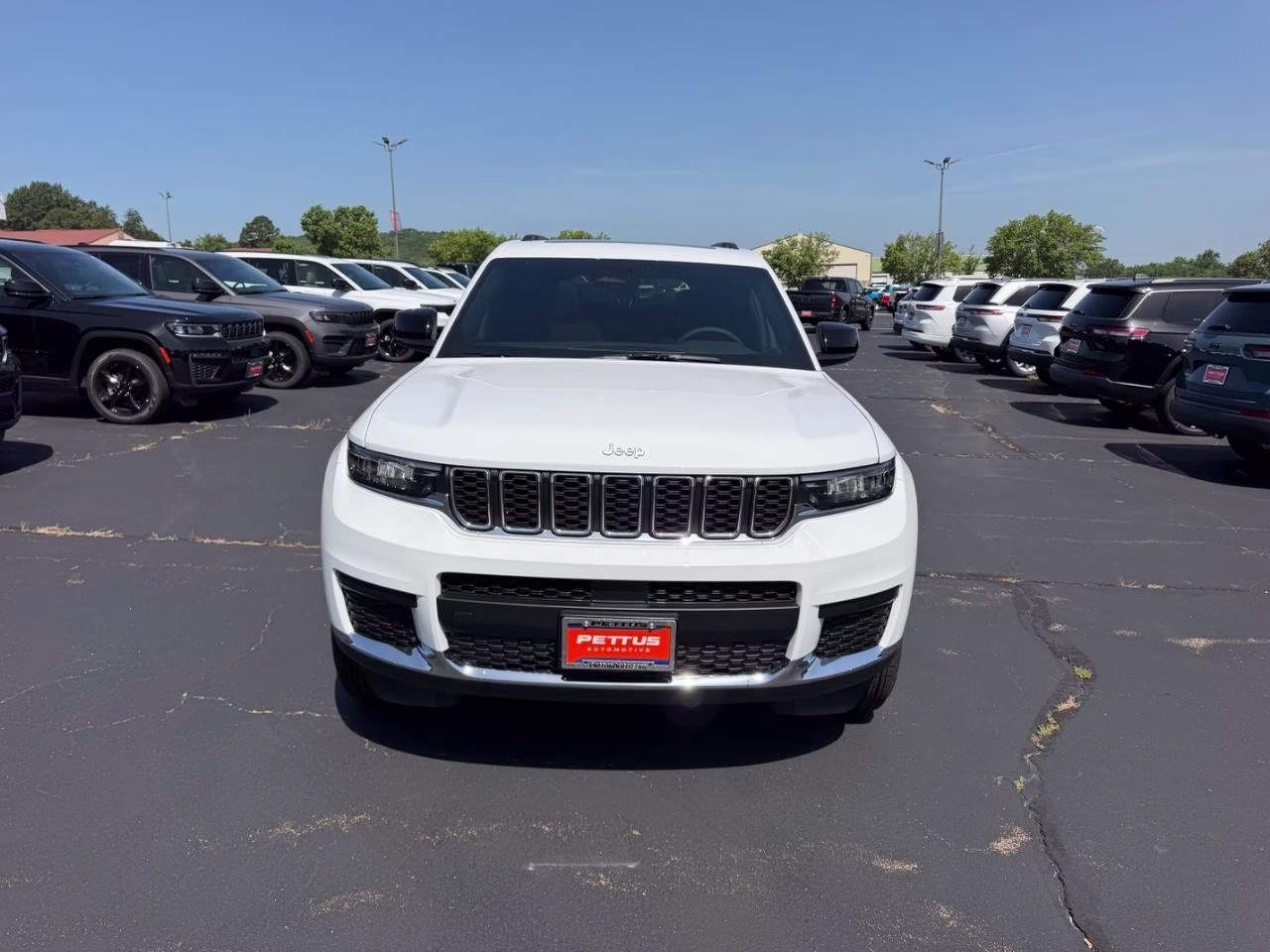 2026 Bright White Clearcoat Jeep Grand Cherokee L Laredo X 4X4 SUV