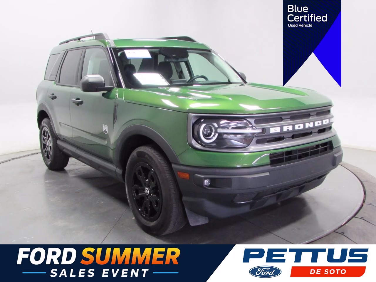 2023 Eruption Green Metallic Ford Bronco Sport Big Bend 4X4 SUV