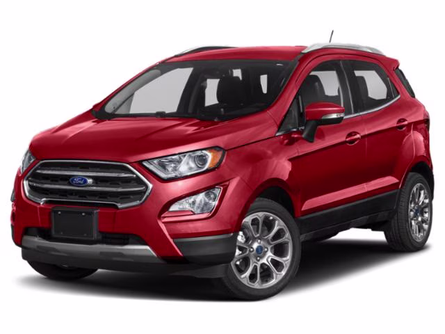 2018 Race Red Ford EcoSport SE FWD SUV