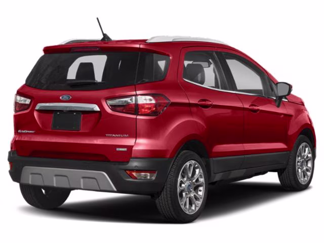 2018 Race Red Ford EcoSport SE FWD SUV