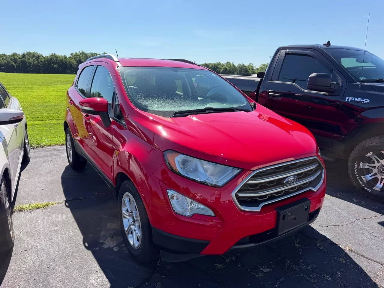 2018 Race Red Ford EcoSport SE FWD SUV
