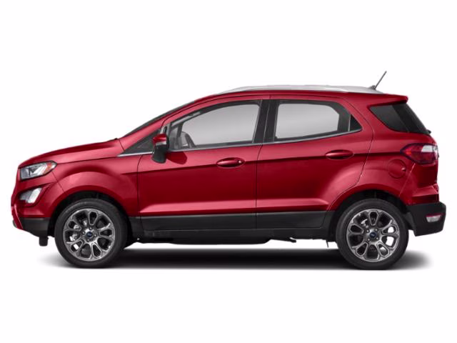 2018 Race Red Ford EcoSport SE FWD SUV