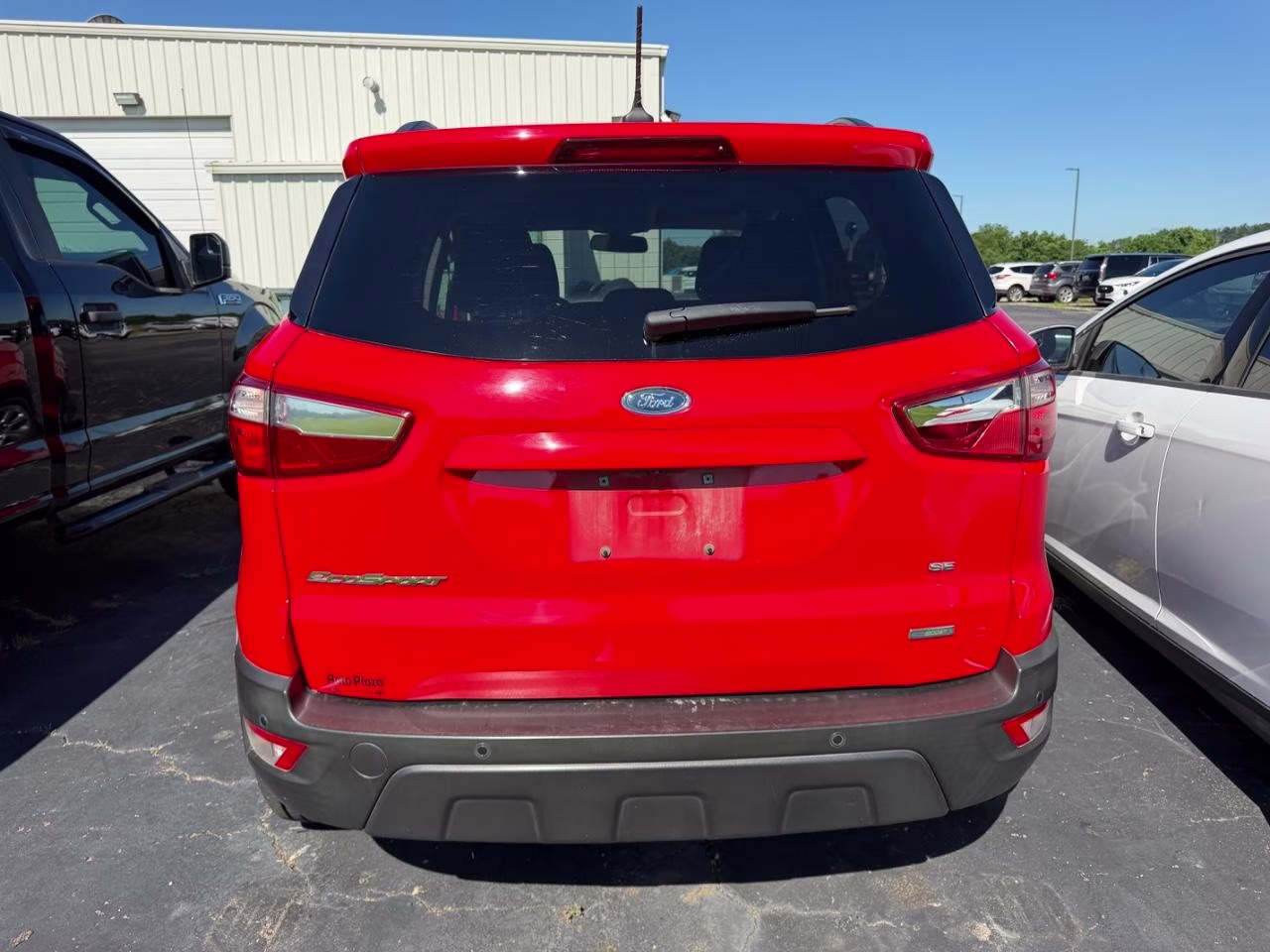 2018 Race Red Ford EcoSport SE FWD SUV