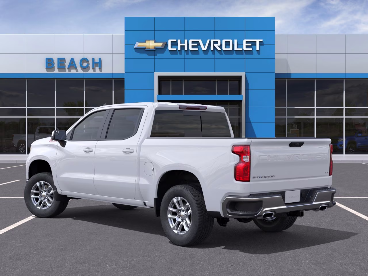 2026 Summit White Chevrolet Silverado 1500 LT 4X4 Truck