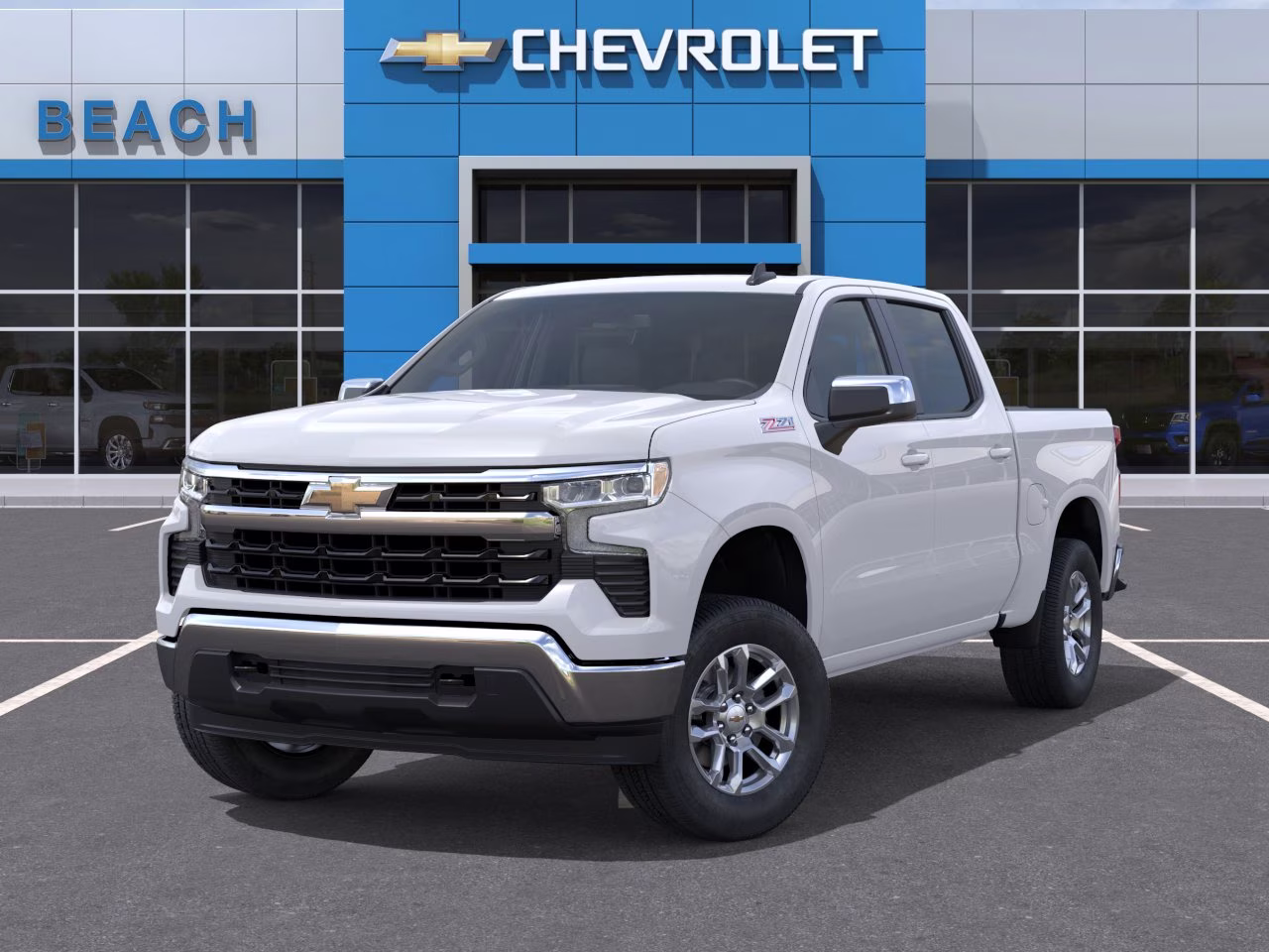 2026 Summit White Chevrolet Silverado 1500 LT 4X4 Truck