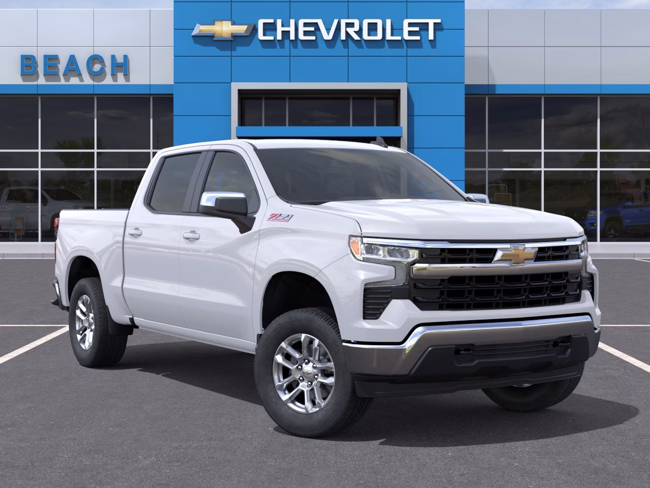 2026 Summit White Chevrolet Silverado 1500 LT 4X4 Truck