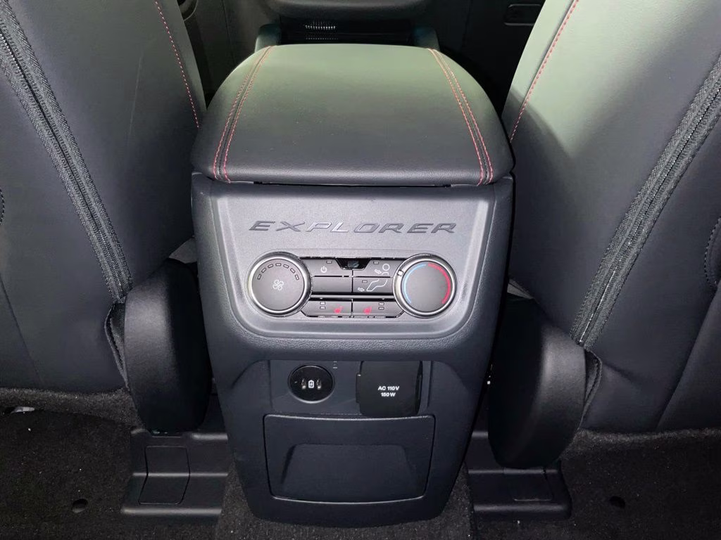 2026 White Metallic Ford Explorer ST-Line RWD SUV
