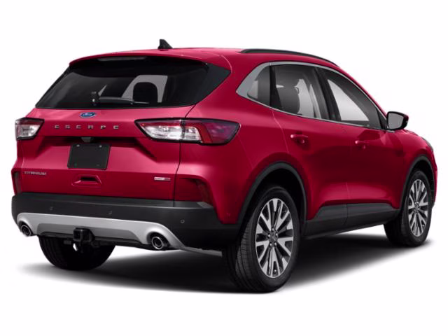 2021 Red Metallic Ford Escape Titanium AWD SUV