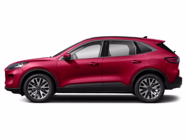 2021 Red Metallic Ford Escape Titanium AWD SUV
