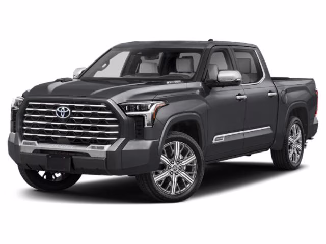 2024 Magnetic Gray Metallic Toyota Tundra Hybrid Capstone 4X4 Truck