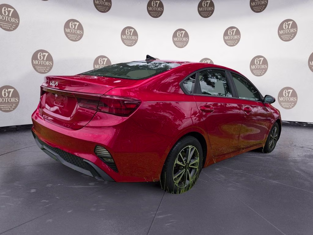 2024 Currant Red Kia Forte LXS FWD Sedan