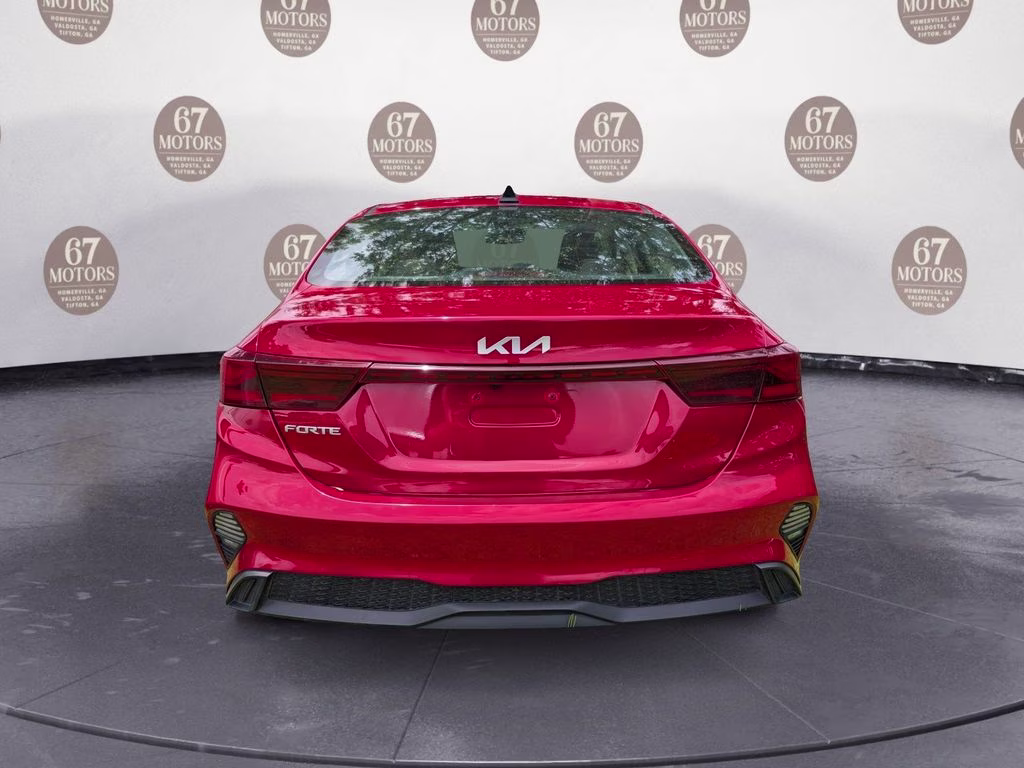 2024 Currant Red Kia Forte LXS FWD Sedan