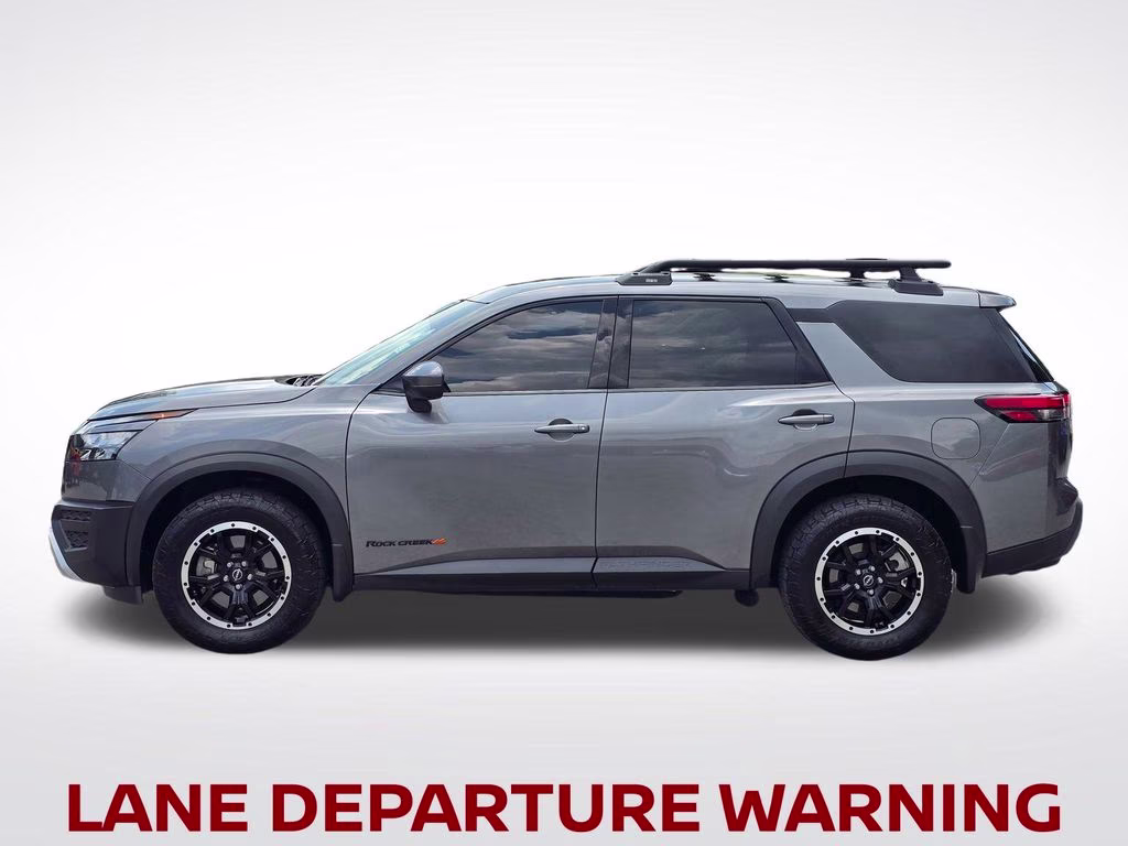 2024 Gun Metallic Nissan Pathfinder Rock Creek 4X4 SUV