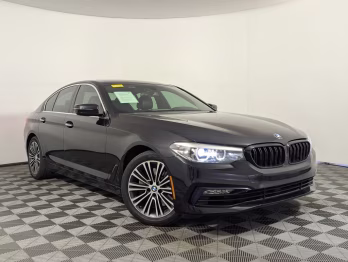 2018 Jet Black BMW 5 Series 530i xDrive AWD Sedan