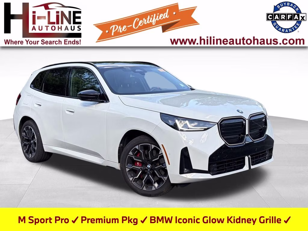 2026 Alpine White BMW X3 M50 xDrive AWD SUV