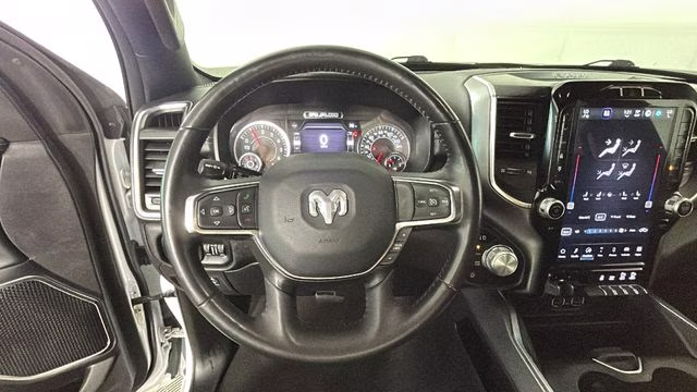 2024 Bright White Clearcoat Ram 1500 Laramie 4X4 Truck