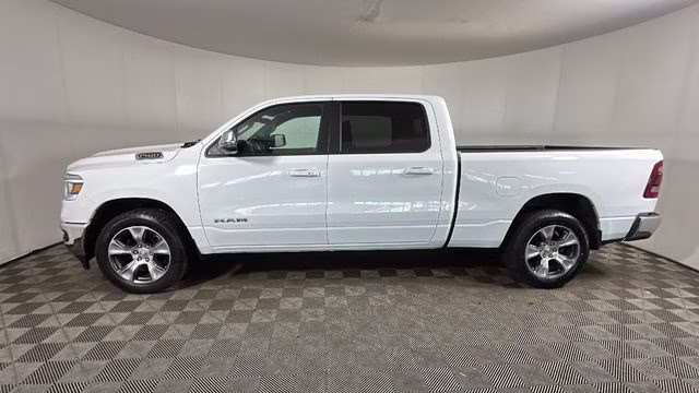 2024 Bright White Clearcoat Ram 1500 Laramie 4X4 Truck