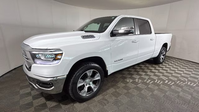 2024 Bright White Clearcoat Ram 1500 Laramie 4X4 Truck