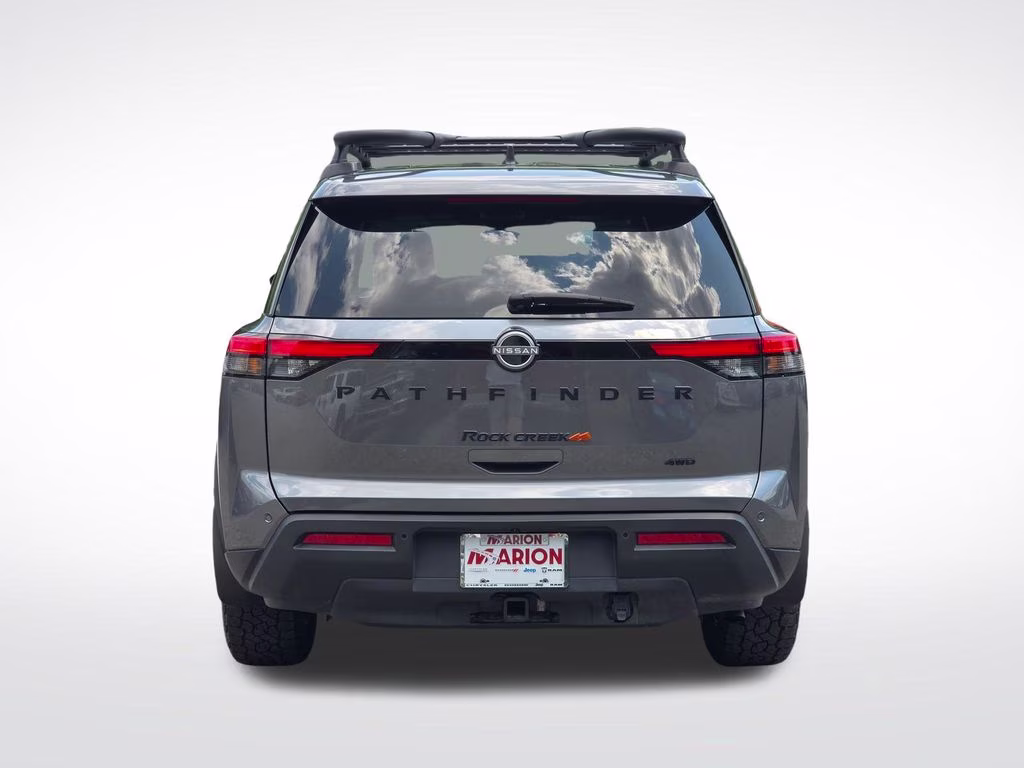 2024 Gun Metallic Nissan Pathfinder Rock Creek 4X4 SUV
