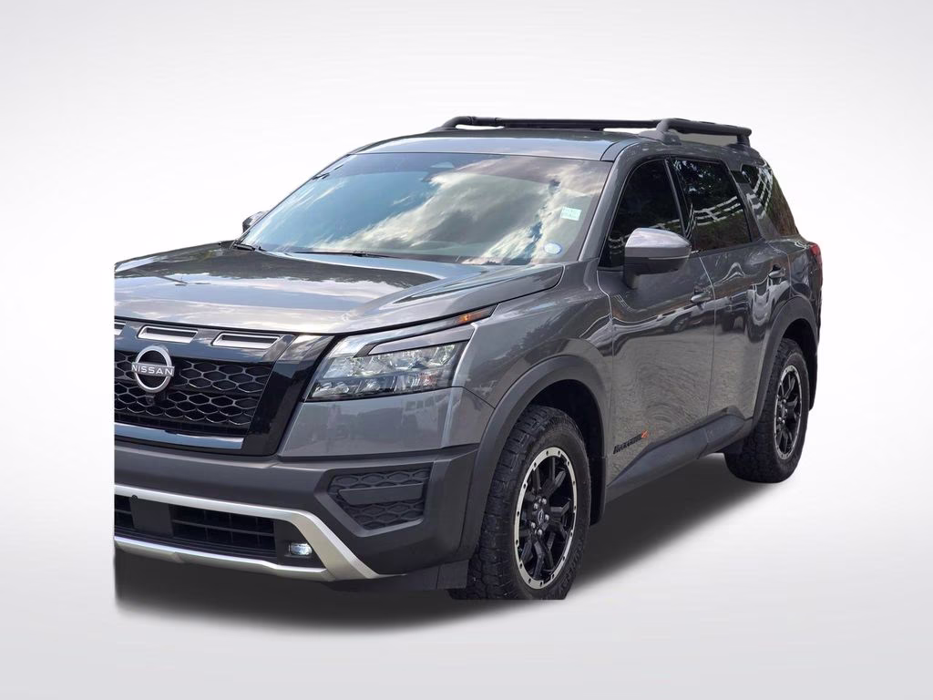 2024 Gun Metallic Nissan Pathfinder Rock Creek 4X4 SUV