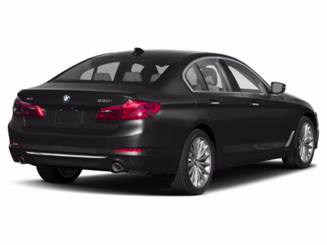 2018 Jet Black BMW 5 Series 530i xDrive AWD Sedan
