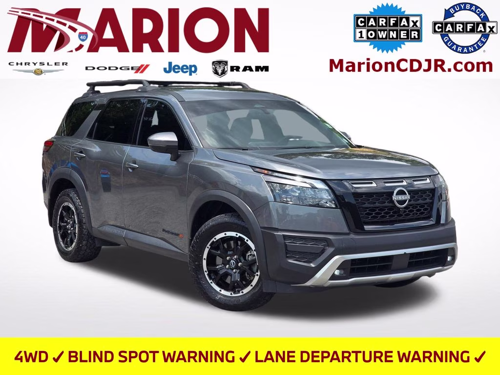 2024 Gun Metallic Nissan Pathfinder Rock Creek 4X4 SUV
