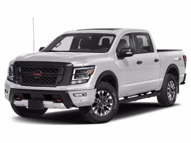 2021 Glacier White Nissan Titan PRO-4X 4X4 Truck