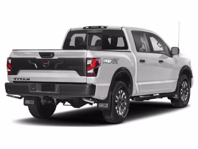 2021 Glacier White Nissan Titan PRO-4X 4X4 Truck