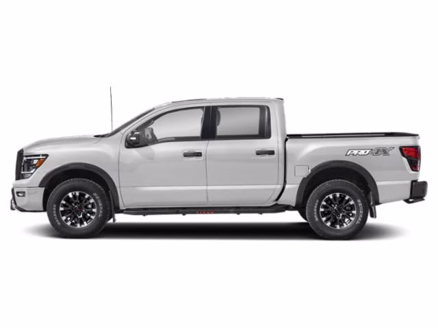 2021 Glacier White Nissan Titan PRO-4X 4X4 Truck