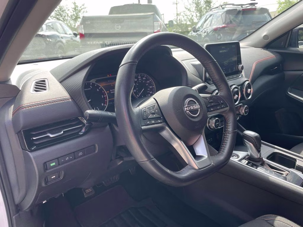 2024 Aspen White Tricoat Nissan Sentra SR FWD Sedan