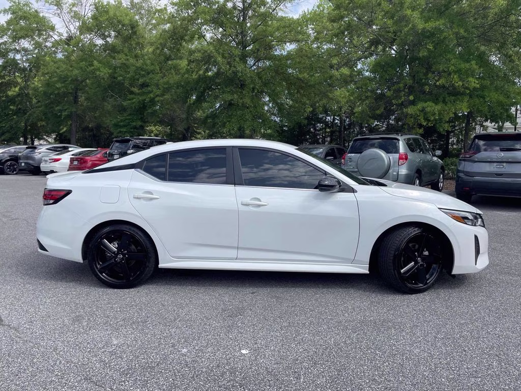2024 Aspen White Tricoat Nissan Sentra SR FWD Sedan
