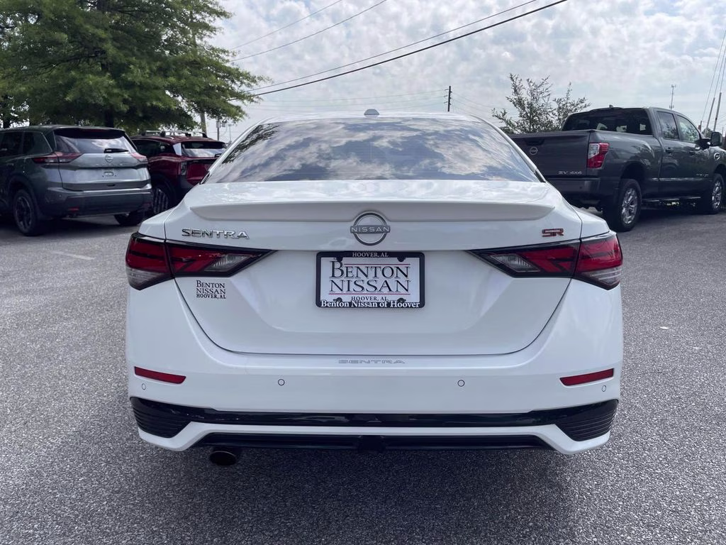 2024 Aspen White Tricoat Nissan Sentra SR FWD Sedan