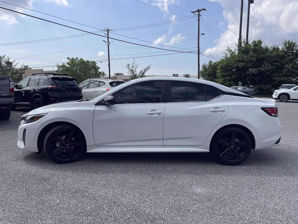 2024 Aspen White Tricoat Nissan Sentra SR FWD Sedan