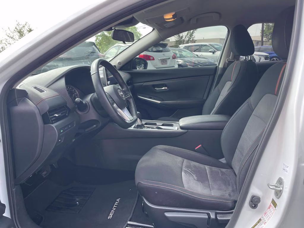 2024 Aspen White Tricoat Nissan Sentra SR FWD Sedan