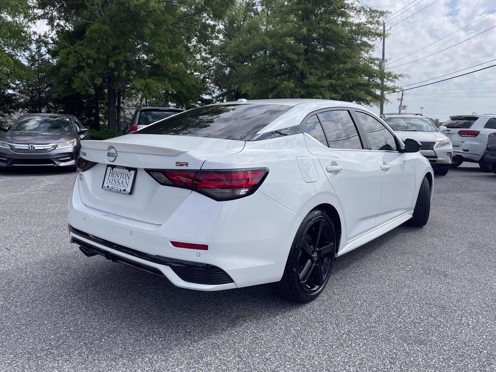 2024 Aspen White Tricoat Nissan Sentra SR FWD Sedan