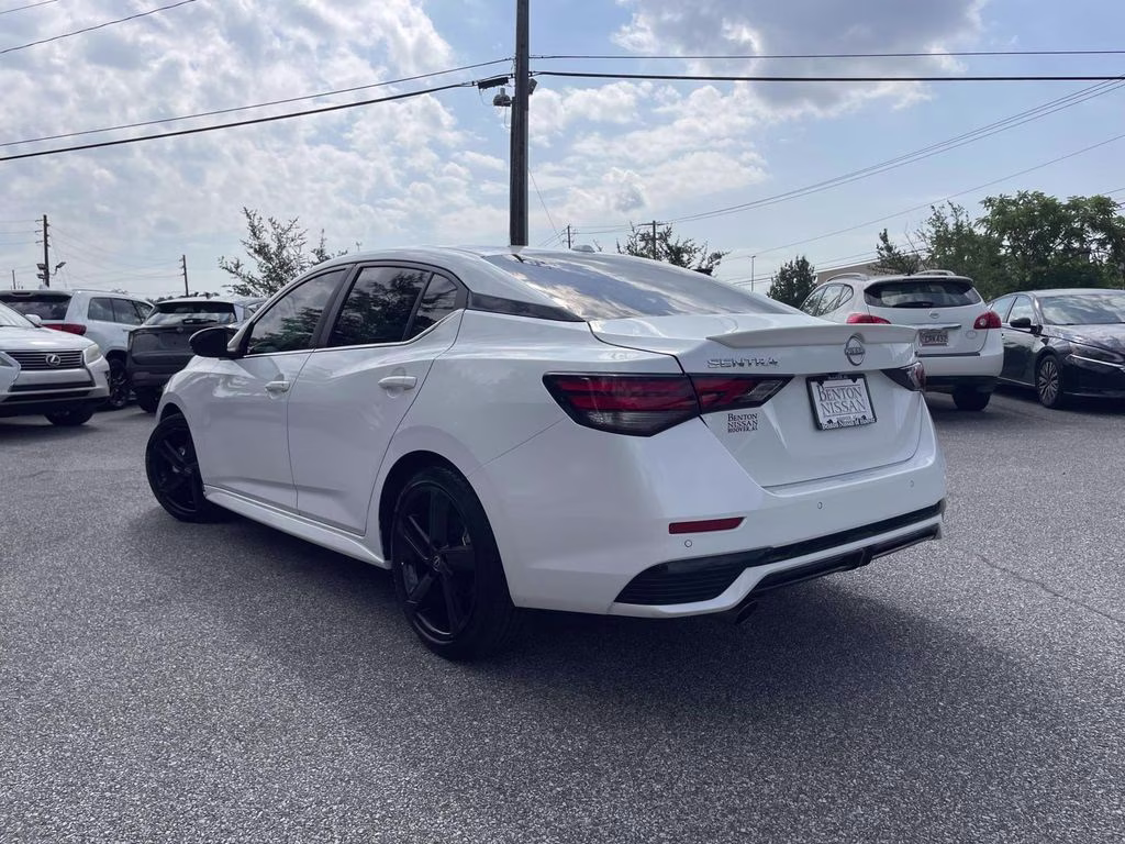 2024 Aspen White Tricoat Nissan Sentra SR FWD Sedan