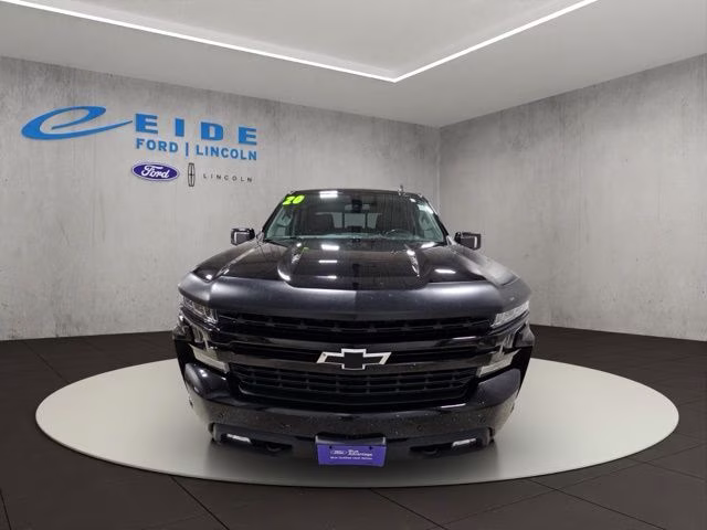 2020 Black Chevrolet Silverado 1500 RST 4X4 Truck