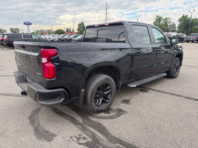 2020 Black Chevrolet Silverado 1500 RST 4X4 Truck