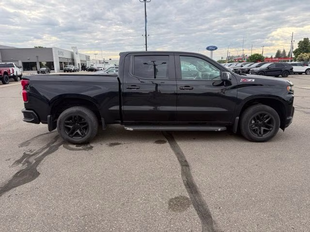 2020 Black Chevrolet Silverado 1500 RST 4X4 Truck