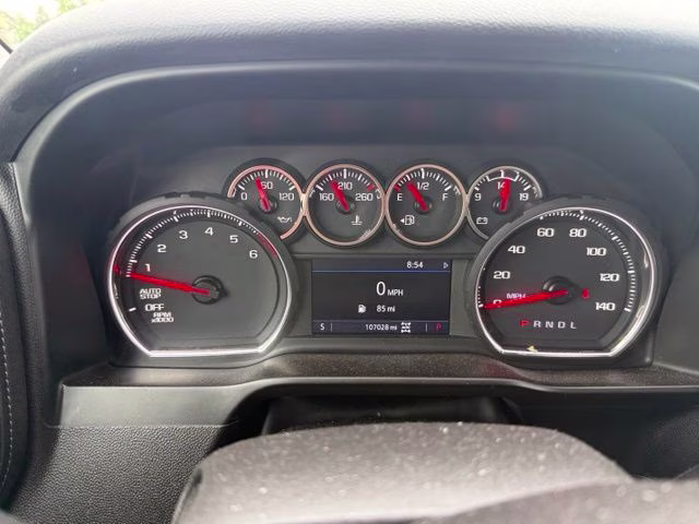 2020 Black Chevrolet Silverado 1500 RST 4X4 Truck