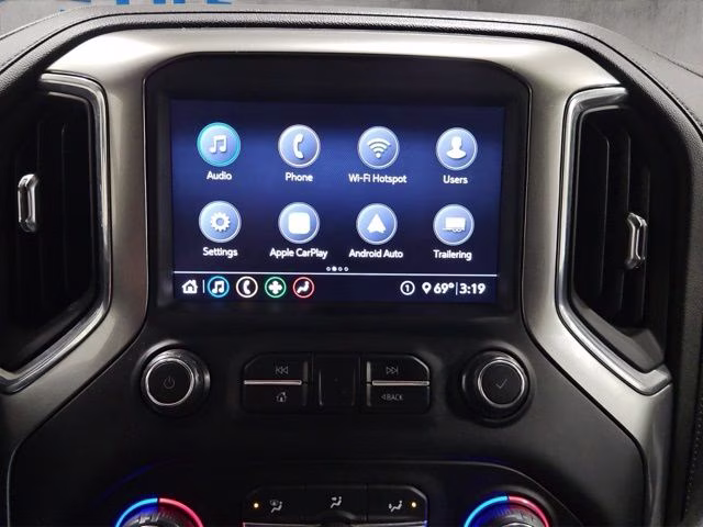 2020 Black Chevrolet Silverado 1500 RST 4X4 Truck
