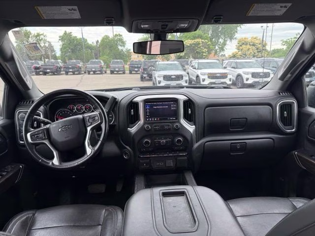 2020 Black Chevrolet Silverado 1500 RST 4X4 Truck