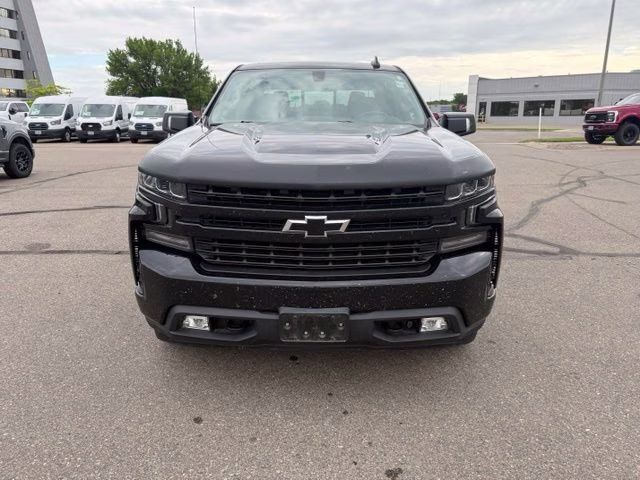 2020 Black Chevrolet Silverado 1500 RST 4X4 Truck
