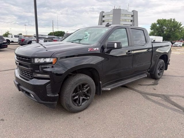 2020 Black Chevrolet Silverado 1500 RST 4X4 Truck