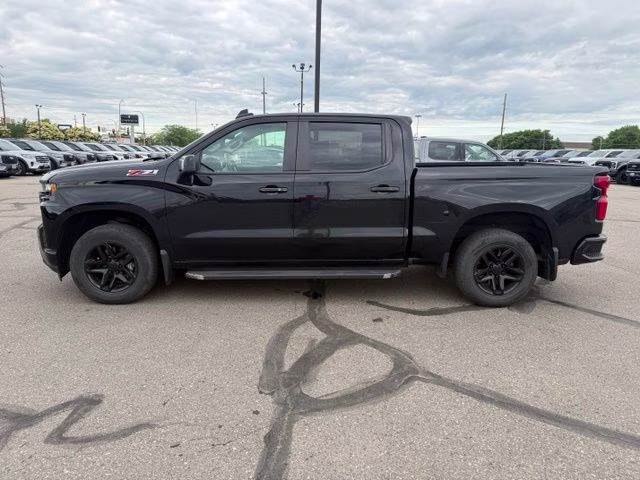 2020 Black Chevrolet Silverado 1500 RST 4X4 Truck