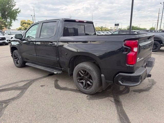 2020 Black Chevrolet Silverado 1500 RST 4X4 Truck